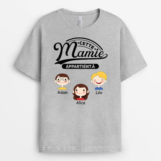 0856AFR2 Cadeau Personnalise T shirt Mamie Maman_78b2f781 6bcb 42ac bbae 6356fef310d3