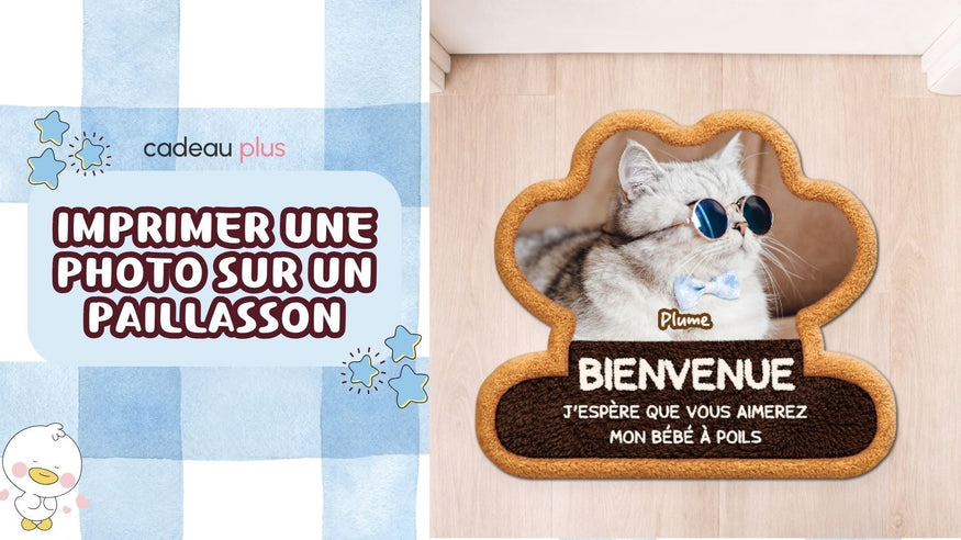 Imprimer une photo sur un paillasson