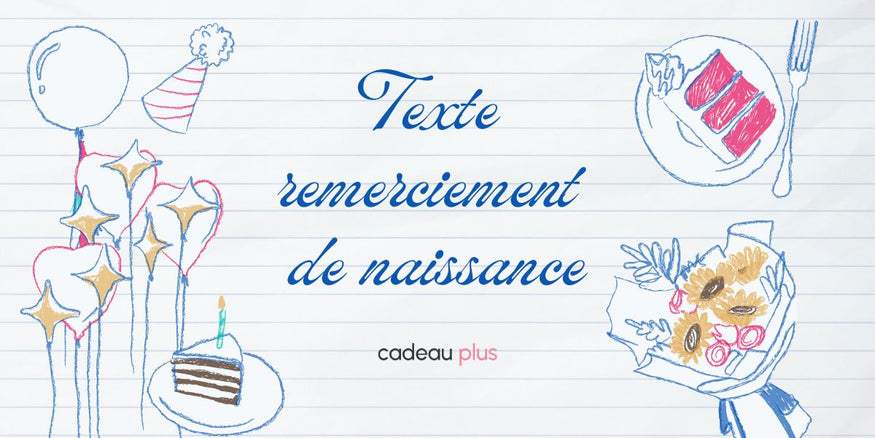 Texte remerciement de naissance
