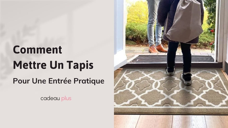 Comment mettre un tapis pour une entrée pratique et esthétique ?