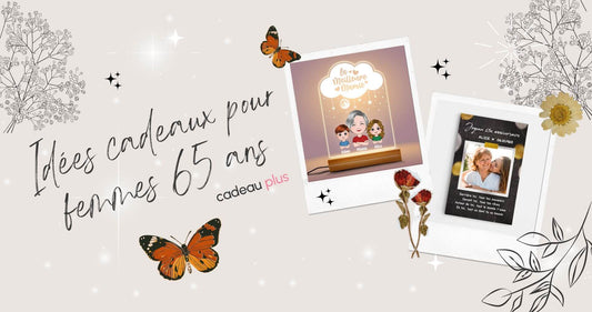 Meilleures idées cadeau femme 65 ans pour toutes les occasions
