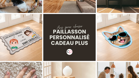 Cadeau Plus paillasson personnalisé
