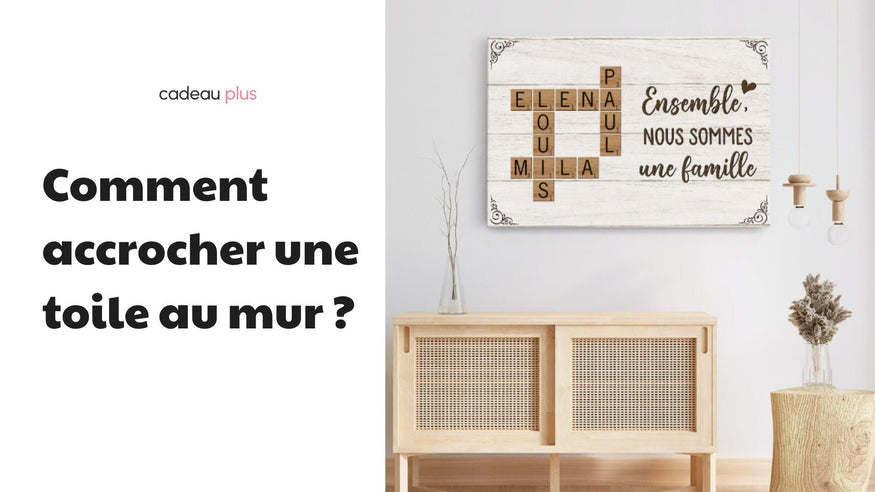 Comment Accrocher Une Toile Au Mur