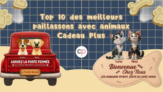 Paillasson Avec Animaux Cadeau Plus