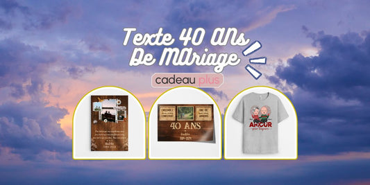 40 ans de mariage texte