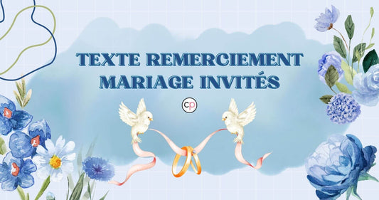 Texte Remerciement Mariage Invités