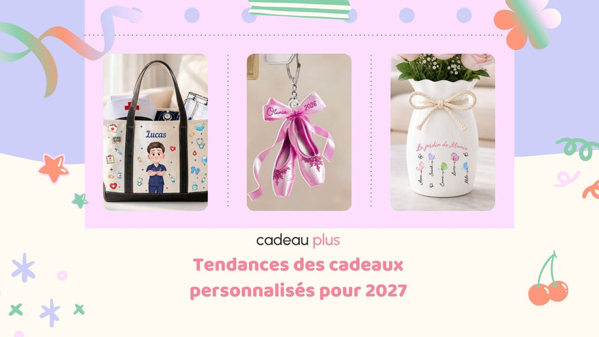 Tendances des cadeaux personnalisés 