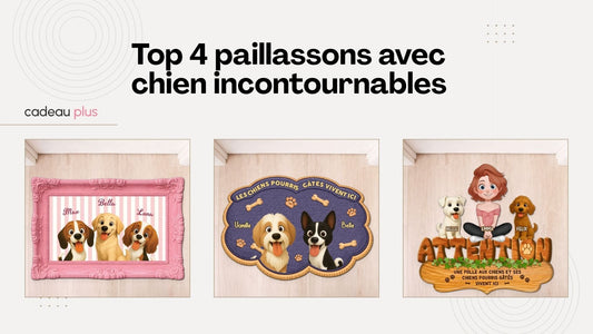 Top 4 Paillassons Chien Cadeau Plus