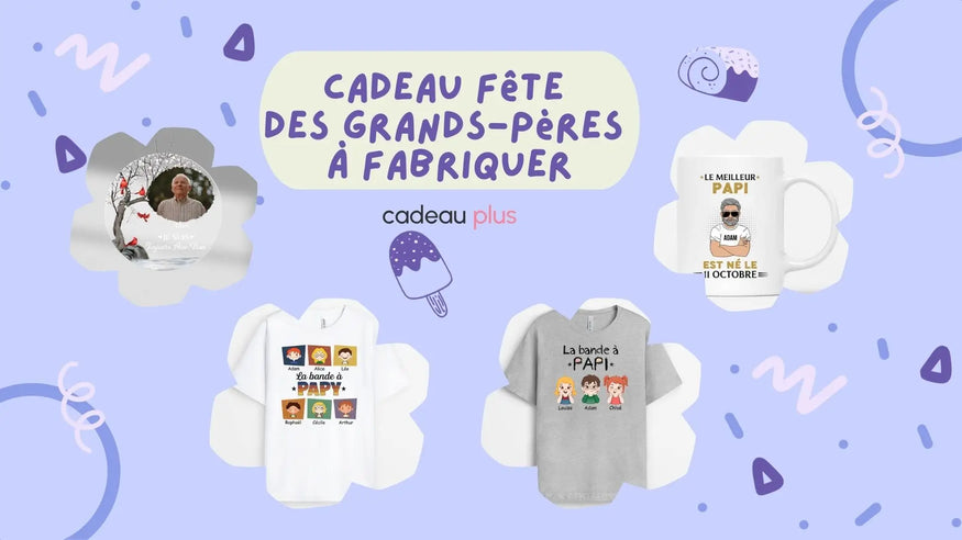 Cadeau Fête Des Grands-pères À Fabriquer