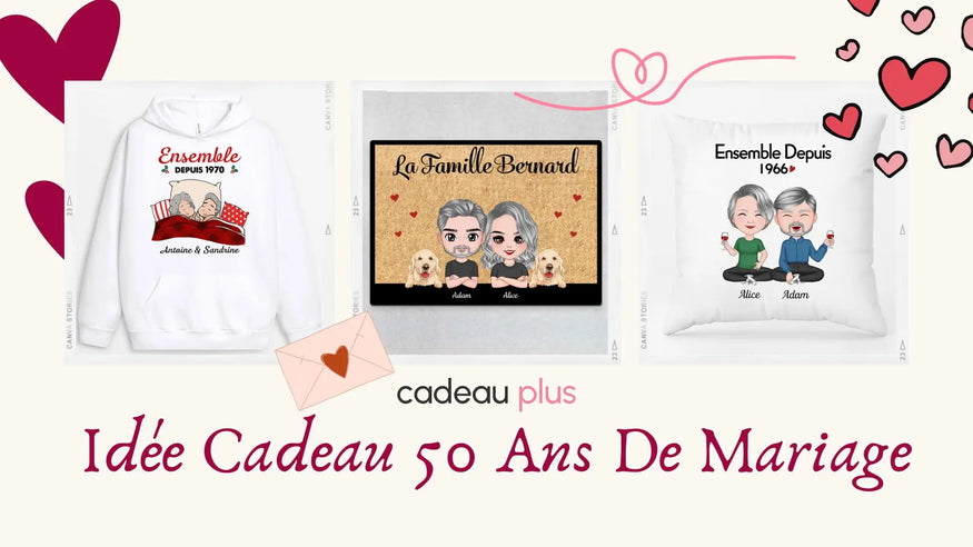 Idée Cadeau 50 Ans De Mariage