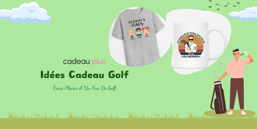 idées cadeaux golf