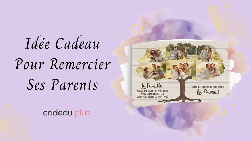 Idée Cadeau Pour Remercier Ses Parents