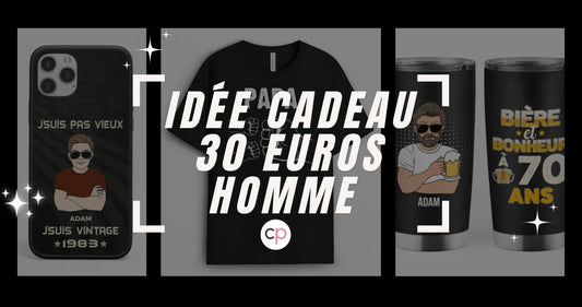 idée cadeau 30 euros homme