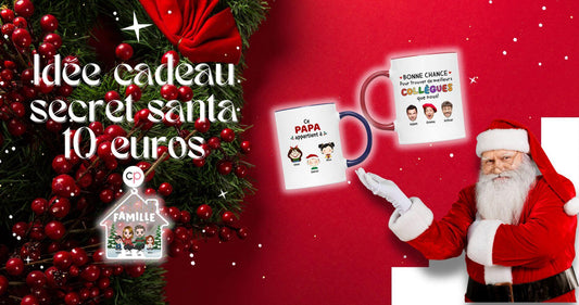 Idée Cadeau Secret Santa 10 Euros