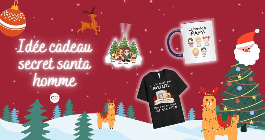 Idée Cadeau Secret Santa Homme