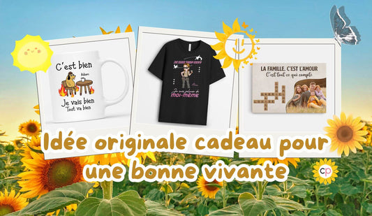 Idée Originale Cadeau Pour Une Bonne Vivante