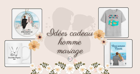 idée cadeau homme mariage