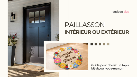 Paillasson personnalisé intérieur ou extérieur