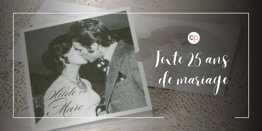 Texte 25 Ans De Mariage