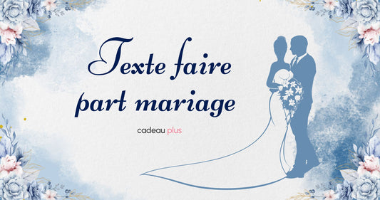 Texte Faire-Part Du Mariage