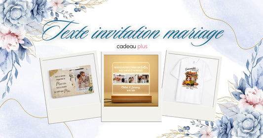 Texte Invitation Mariage