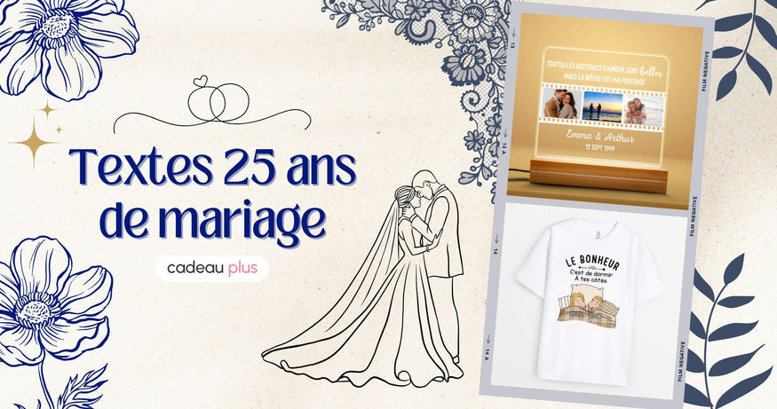 Texte 25 Ans De Mariage