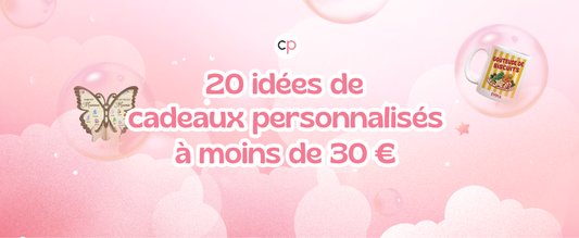 Idée de cadeau personnalisés