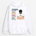 Sweat à Capuche Papa Ange Avec Fils - Hommage Père Décédé, Fête Des Pères, Col Tissé - 6