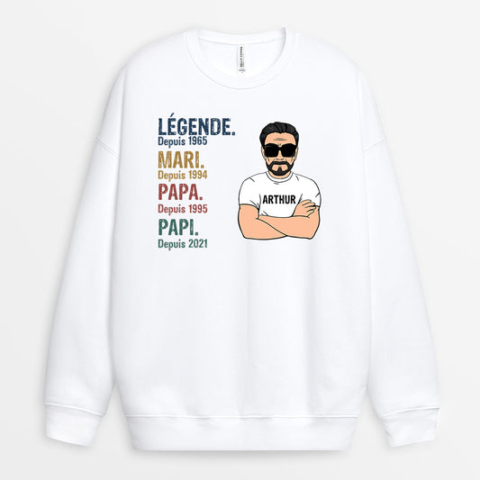 0004WFR1 sweatshirt personnalise legende papa et papy 0004w0l0b_2b08ccb5 09a5 4c2a 8de9 ebeefdd59c6d