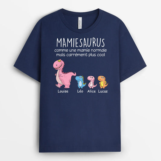 0009AFR1 t shirt mamiesaurus mamansaurus plus magnifique personnalise_2