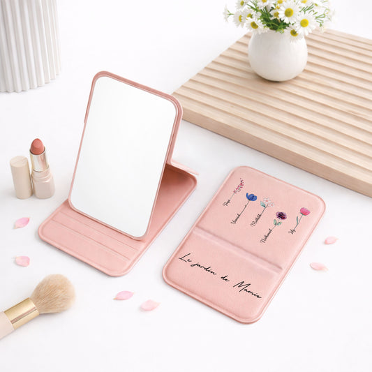 0065AFR1 miroir de poche personnalise le jardin de maman mamie 0065aj8v5a_1