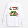 0108AWFR1 present Personalisable Sweat shirt chats personnes