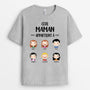 0141AFR1 present Personnalise T shirt enfants maman mamie