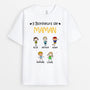 0163AFR2 present Personalisable T shirt enfants mamie maman