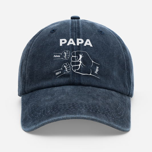 0263AFR1 casquette_ personnalisee delavee pour homme cadeau papa papy et enfant 0263ajsf8b