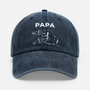 0263AFR1 casquette_ personnalisee delavee pour homme cadeau papa papy et enfant 0263ajsf8b