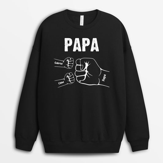 0263PFR1 bosse de poing de papi enfants coussin a personnaliser pour papy_d4efb8ab 0ef4 4aa5 94ee 7eb16dd1188c