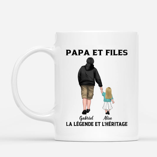 0299MFR1 mug pere et fils la legende et lheritage personnalise_21aea9ec 1014 4445 b4c1 c1d2e6ea4b4f