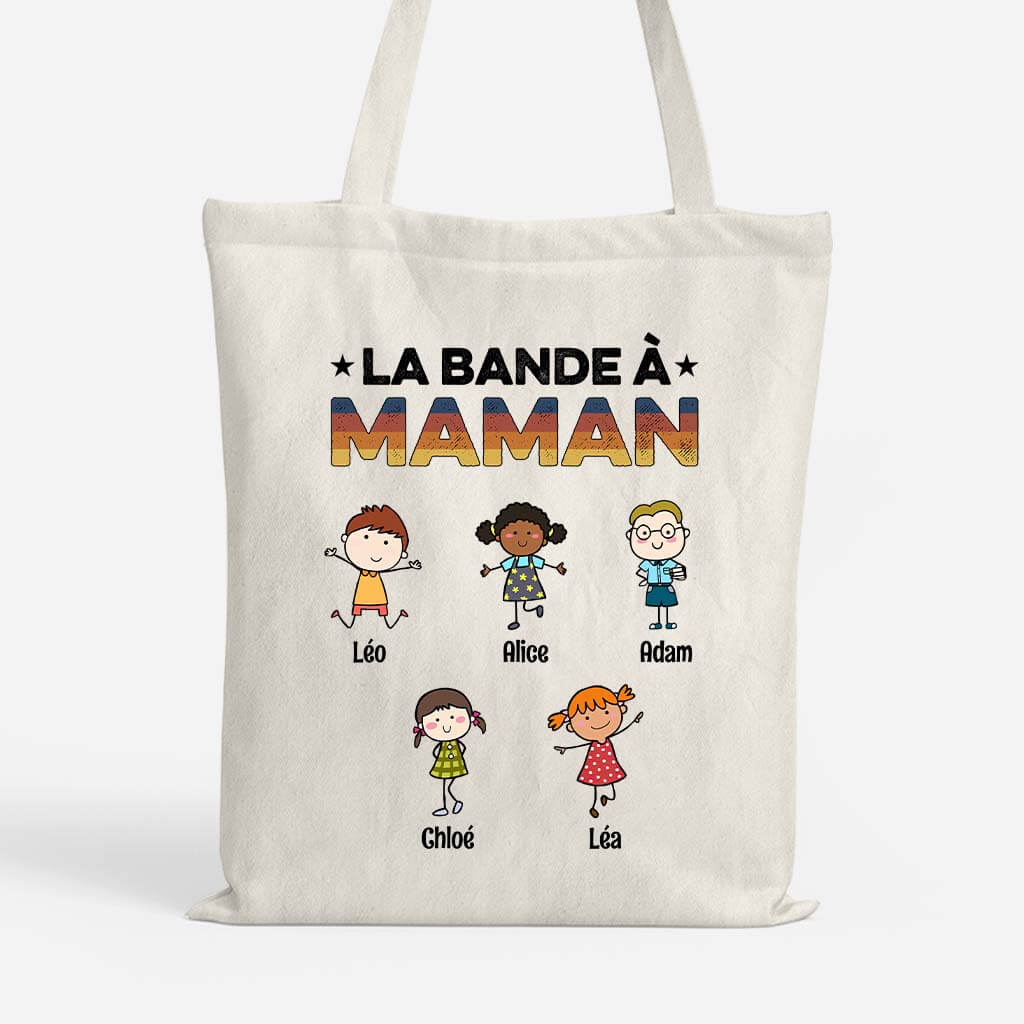 0629BFR1 tote bag la bande a mamie mignonnettes personnalise