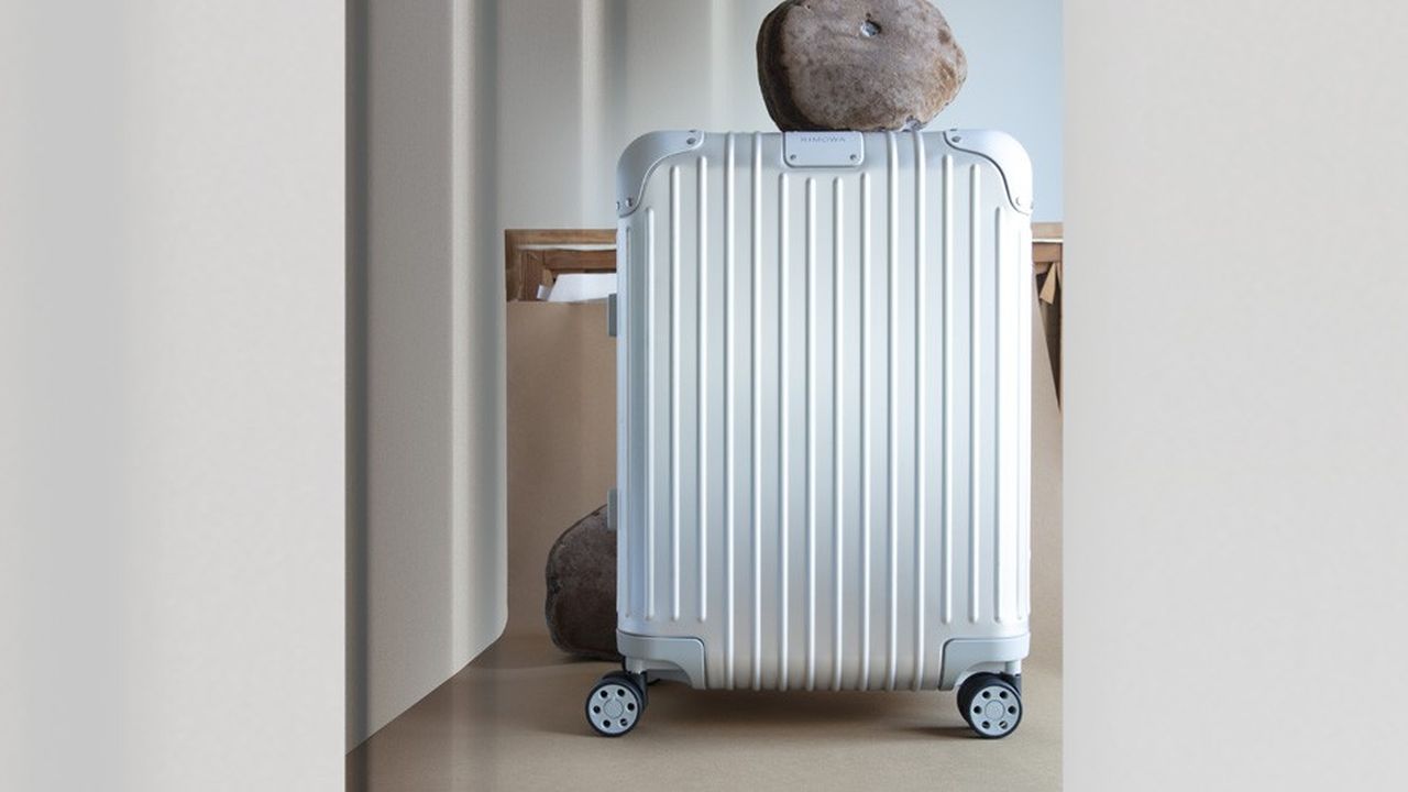 Valise Cabine en Aluminium Rimowa Original Compact à Quatre Roues