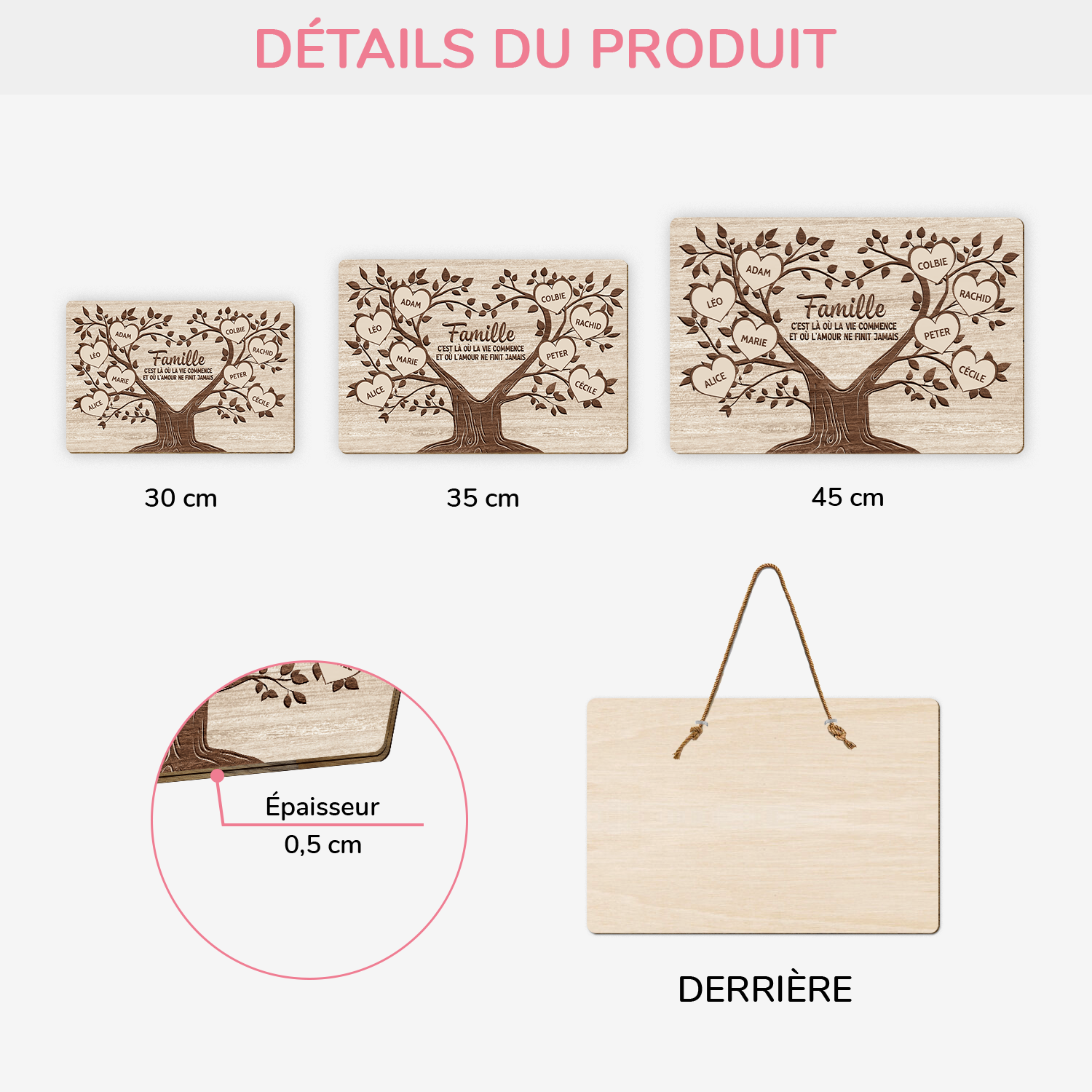 0725QFR3 plaque en bois personnalise pour famille larbre familial 0725qtt8i_d98b6bde c905 44c7 a890 386cd2eb9022