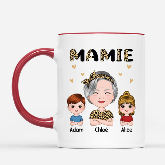 0756MFR2 Cadeau Personnalise Mug Mamie Maman