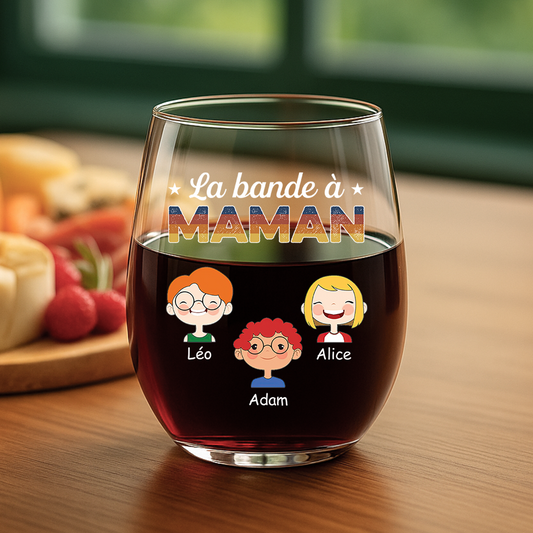 0793IFR2 verre a vin sans pied personnalise la bande a papy vintage 0793i8n7b