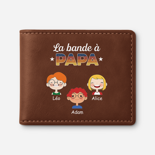 0793JFR1 portefeuille cuir personnalise la bande a papa vintage 0793j8n7b