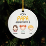 0827OFR1 ornement ceramique personnalise ce papa appartient a version pastel 0827o