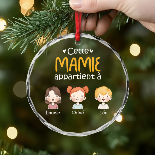 0827OFR2 ornement en verre personnalise ce papa appartient a version pastel 0827o8n8b