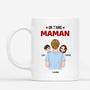 0830AFR1 Cadeau Personnalise T shirt On T Aime Maman Mamie