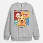 0833WFR2 Cadeau Personnalise Sweat shirt Papa Chien Amoureux des Chiens_jpg