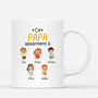 0865MFR1 Cadeau Personnalise Mug Papi Papa