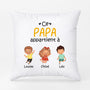 0865PFR1 Cadeau Personnalise Coussin Papa Papi